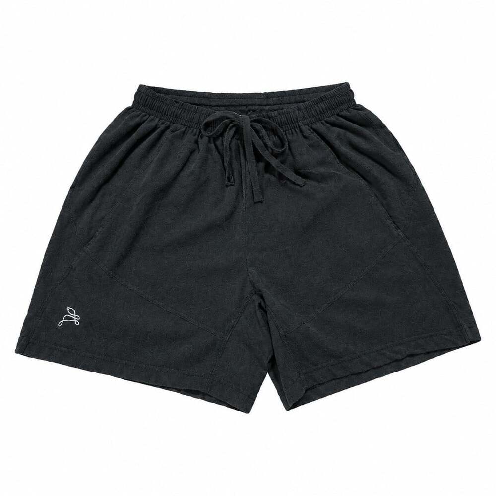 Jack Rabbit Running Men's Athletic Shorts Black 5" Inseam Lined Drawstring Waist